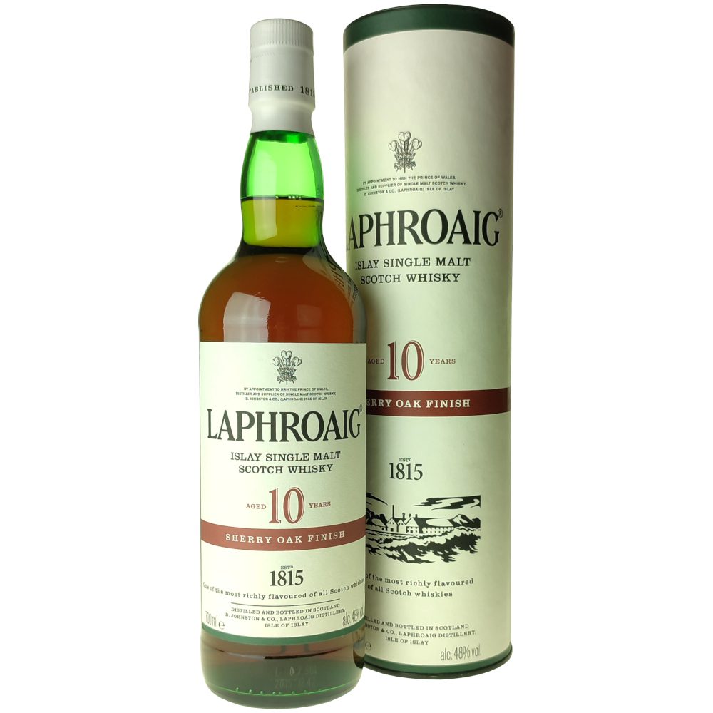 Laphroaig 10 Ans Sherry Oak Finish Islay Single Malt
